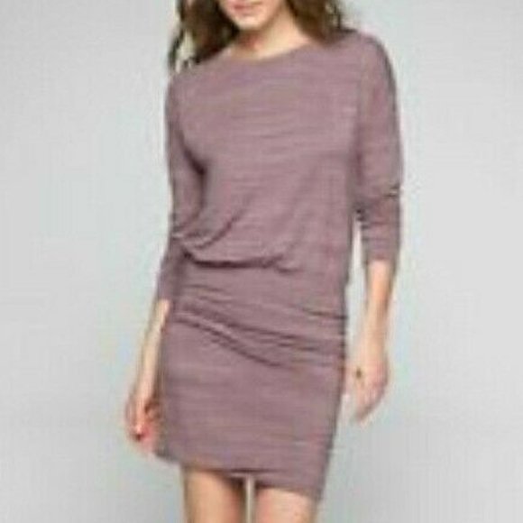 Athleta Dress Avenues Dusty Plum Space Dye Size M - Picture 1 of 5